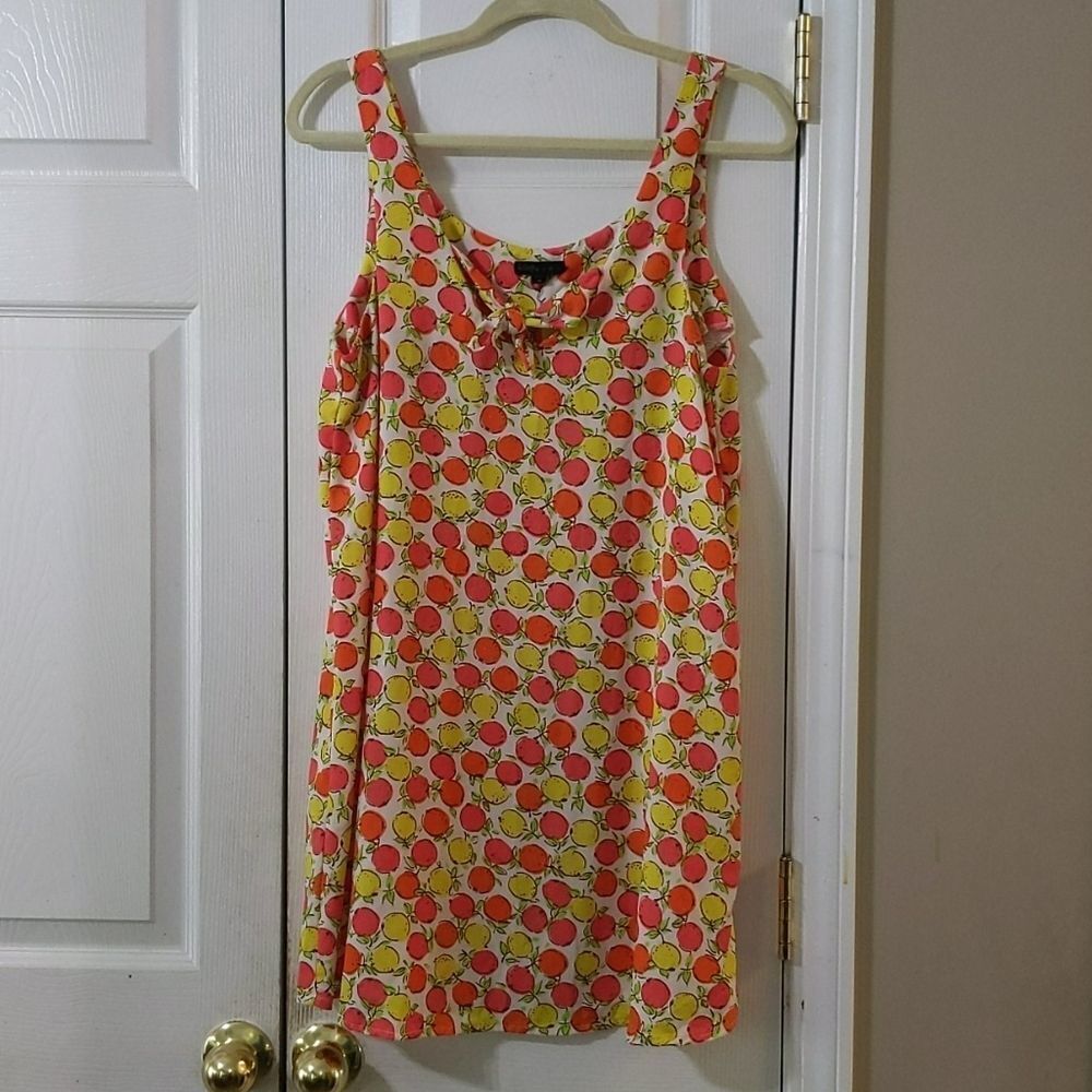 BeBop citrus fruit dress Sz M NWOT